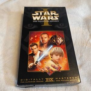 Star Wars Episode I: The Phantom Menace VHS (2000, Widescreen Collectors Edition